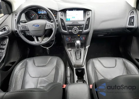 2016 Ford Focus Titanium z USA, uszkodzony, nr VIN 1FADP3N25GL228907